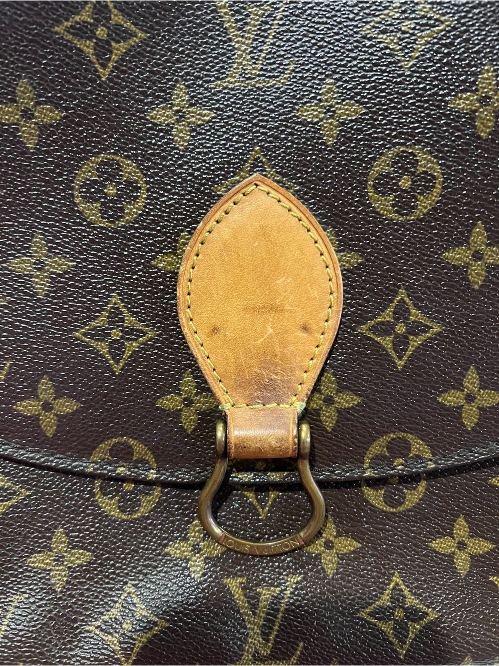 Authentic Louis Vuitton Saint Cloud Brown Monogram Crossbody W/ COA - Picture 2 of 16